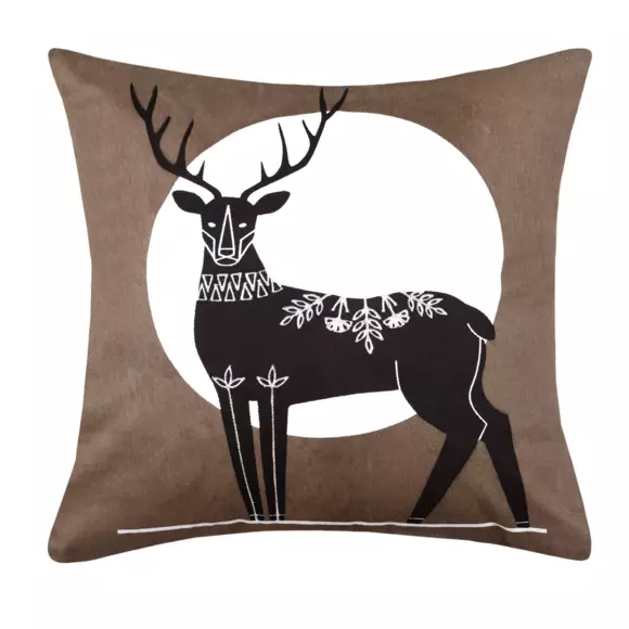 Coussin carré (40 cm) Estrella Taupe 4