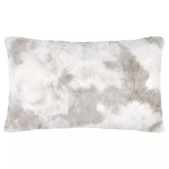 Cojín rectangular piel sintética (80 cm) Harald Beige