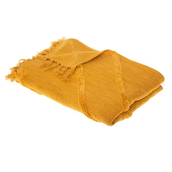Cobertor (180 cm) Inca Amarillo ocre 2