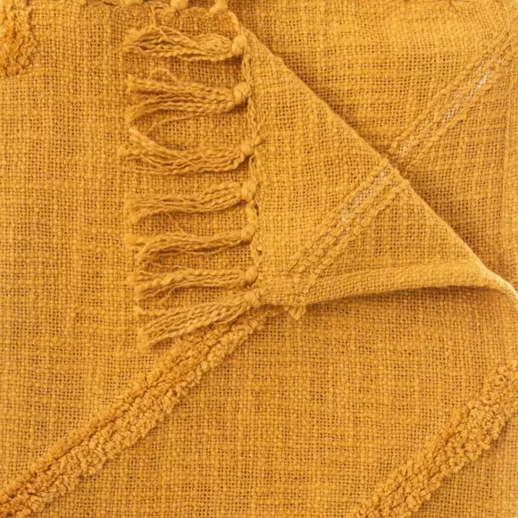 Cobertor (180 cm) Inca Amarillo ocre 3