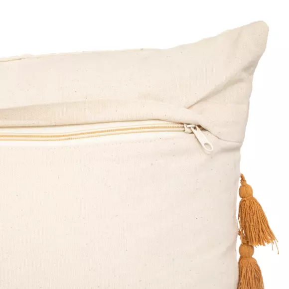 Coussin rectangulaire (58 cm) Corry Jaune ocre 3