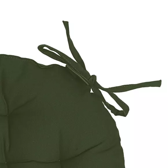 Cojín para silla redondo Datara Verde kaki 2