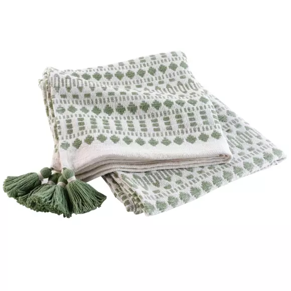Jeté de canapé (150 cm) Maldives Vert 2