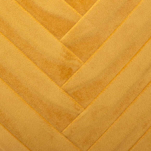 Cojín terciopelo (40 cm) Tresseo Amarillo ocre 3