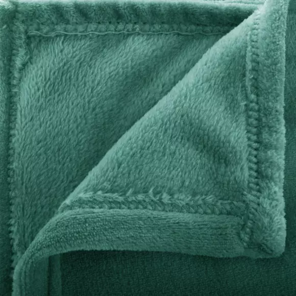 Manta suave (150 cm) Ternura flanel Verde 127