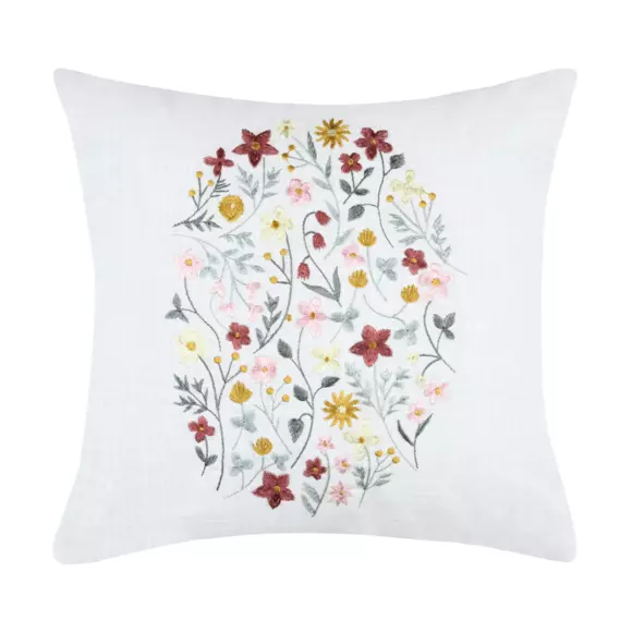 Sierkussen vierkant (40 cm) Naomie Meerkleurig