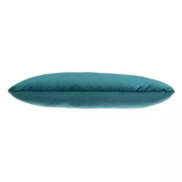 Coussin rectangulaire Dolce Bleu canard 2