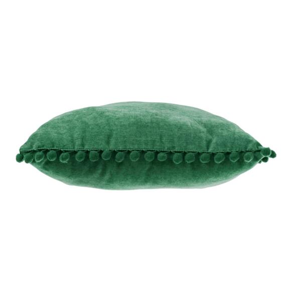 Quadratisches Kissen (40 cm) Pompons Grün 3