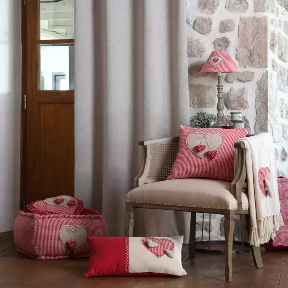 Coussin de sol (45 x 30 cm) Marianne Rouge