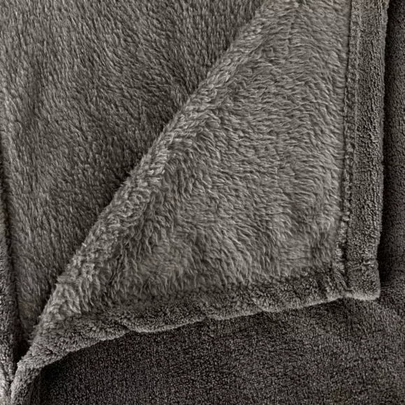 Manta suave (180 cm) Ternura Gris 2