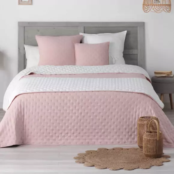 Funda de cojín (40 cm) Mellow Chic Rosa 2