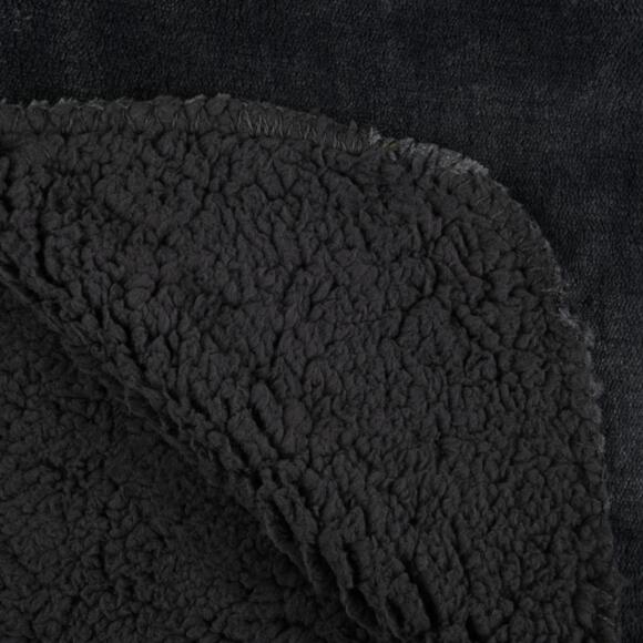 Plaid polaire (160 cm) Michigan Gris anthracite