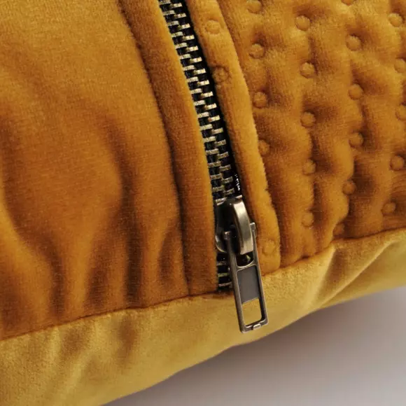 Cojín  (45 cm) Hoffmann Amarillo mostaza 2