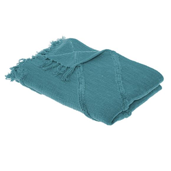 Cobertor (180 cm) Inca Azul pavo real 2