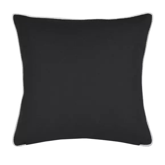 Coussin carré (40 cm) Choupy Gris anthracite