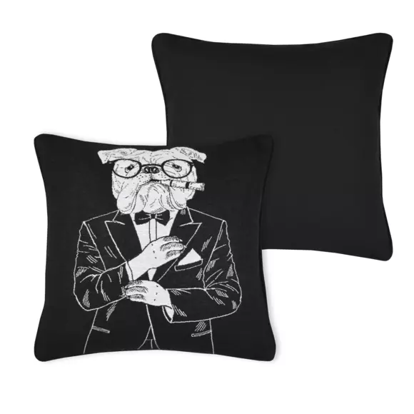 Coussin carré (40 cm) Princeton Gris