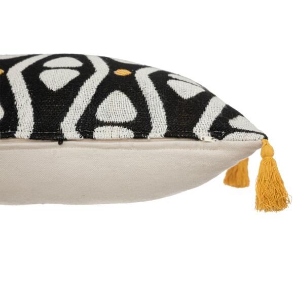Coussin rectangulaire coton (50 cm) Tribal Multicolore