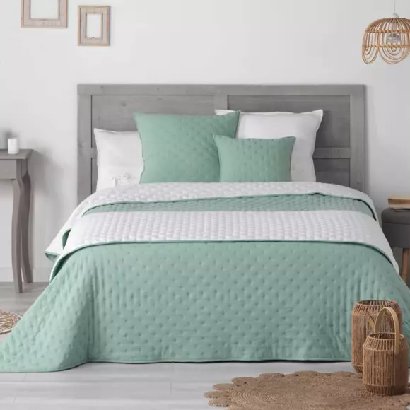 Funda de cojín (40 cm) Mellow Chic Verde Menta 2