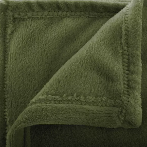 Manta suave (230 cm) Panama Verde kaki 2