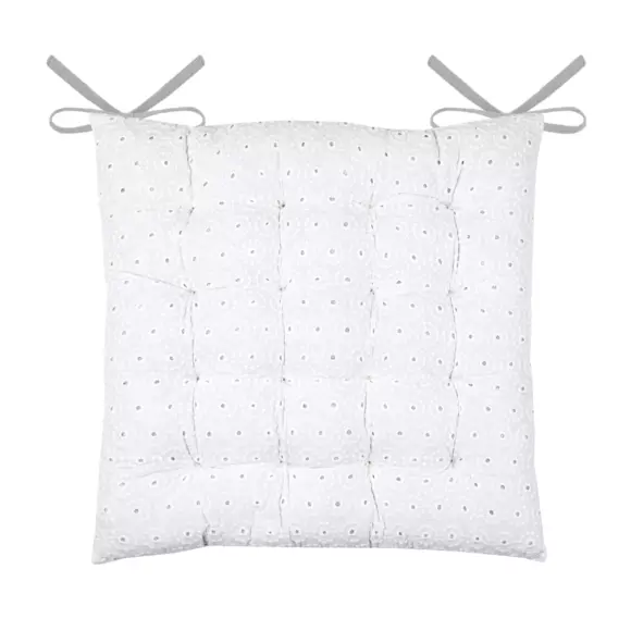 Coussin de chaise Candice Gris 3