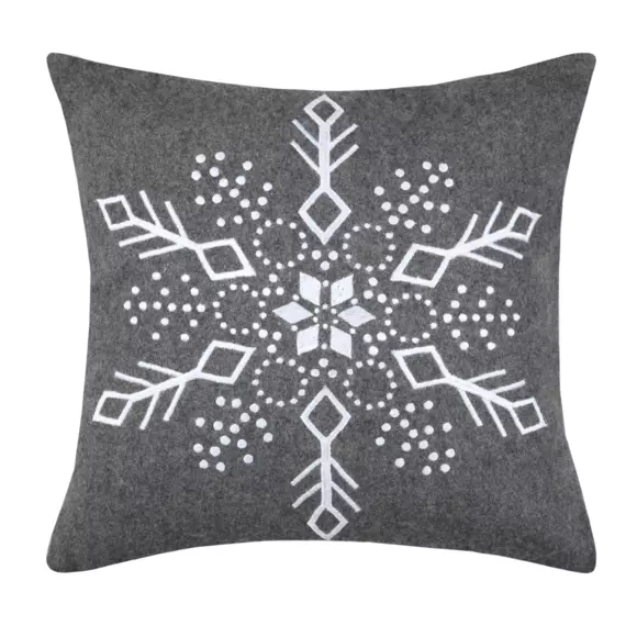 Coussin carré (40 cm) Arctik Gris anthracite 3