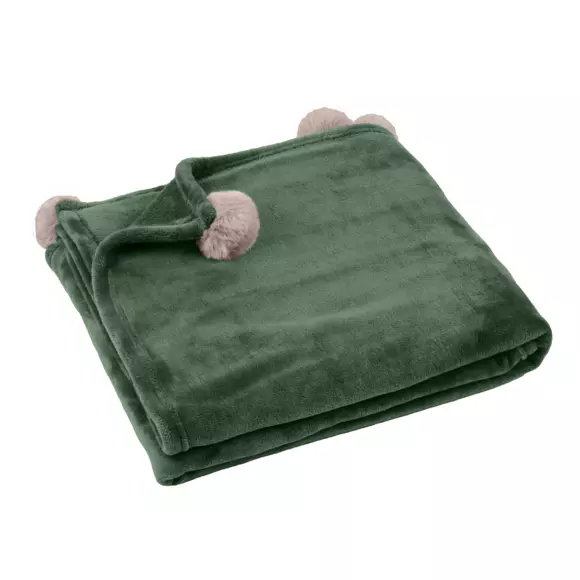 Manta suave (160 cm) Mellow Verde cactus 2