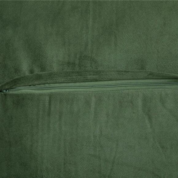 Coussin carré (55 cm) Lilou Vert kaki 2