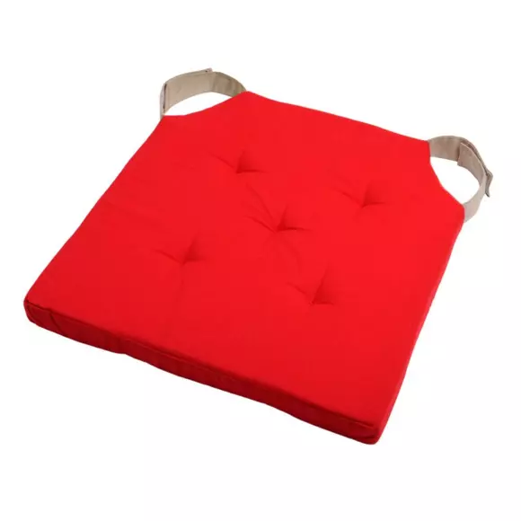 Cojín de silla Duo Rojo 2