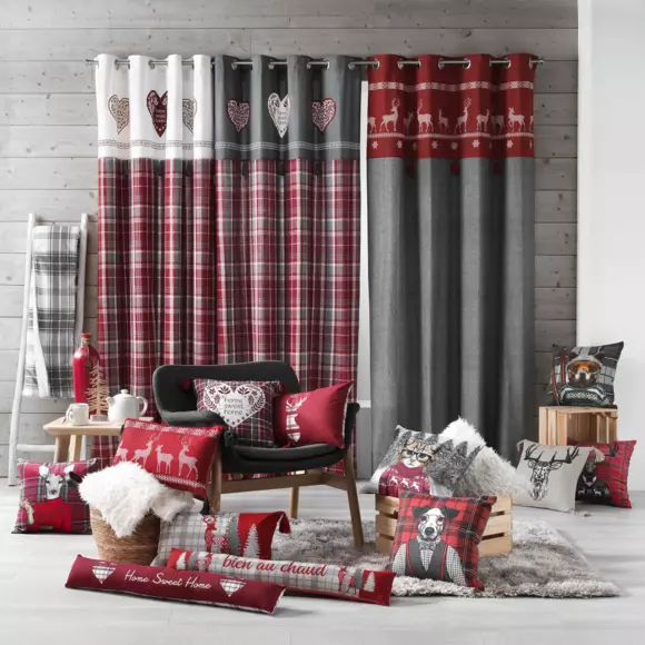 Cojín rectangular Cosy Home Rojo 3