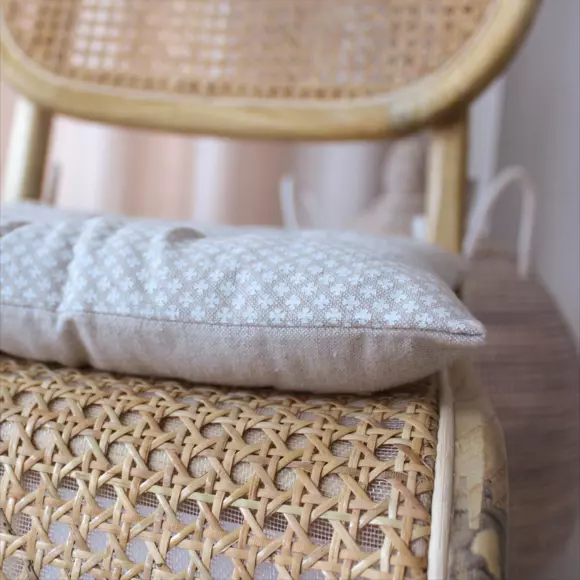 Coussin de chaise carré Rosa Beige 3