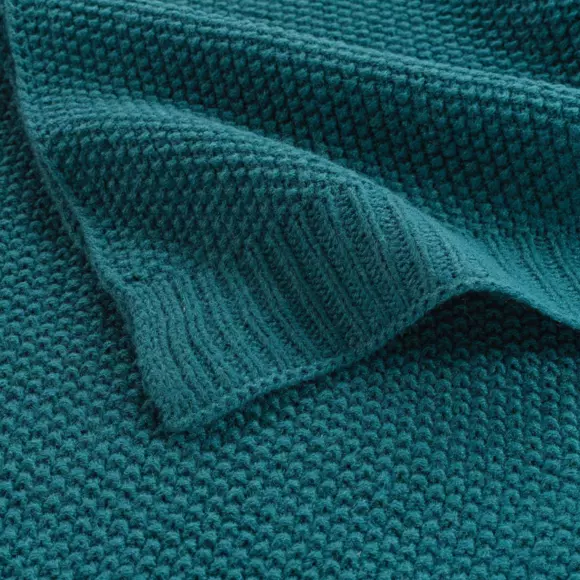 Plaid (150 cm) Tricotine Verde esmeralda 3