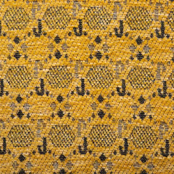 Funda para cojín (40 cm) Chen Amarillo ocre 3