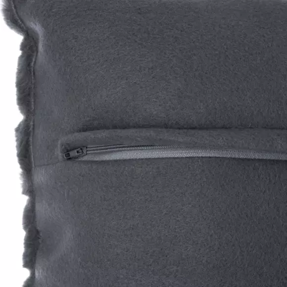 Cojín piel sintética  (45 cm) Manoir Gris oscuro 3