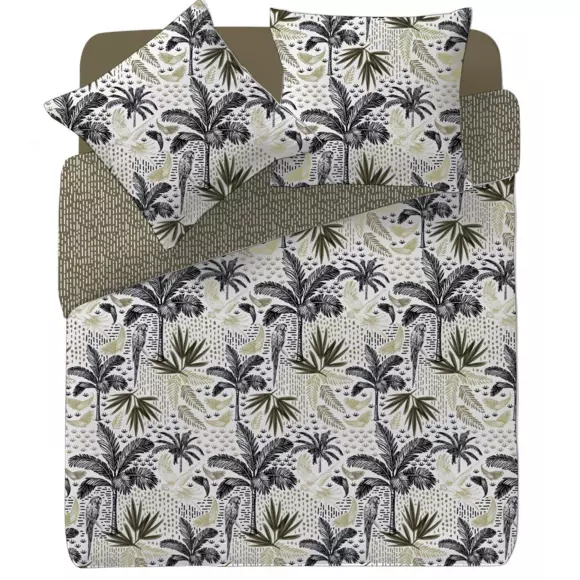 Funda nórdica y dos fundas para almohadas en algodón(240 cm) Cuba Multicolor 2