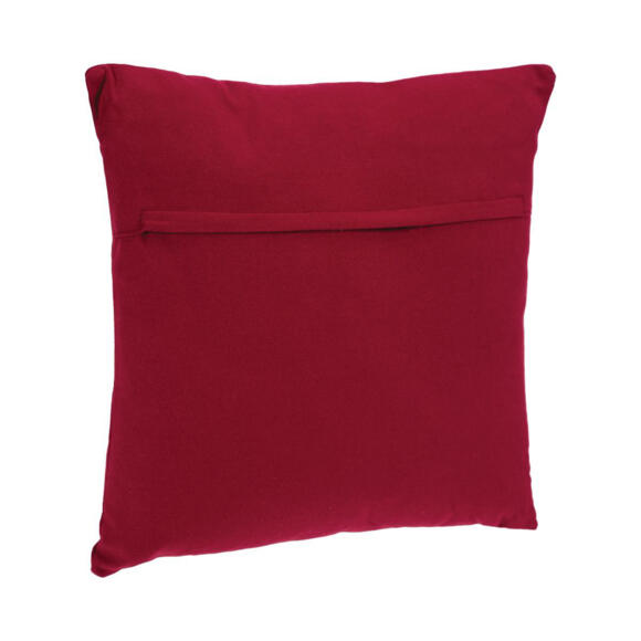 Cuscino quadrato (38 cm) Datara Rosso 2