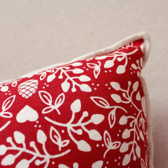 Cojín rectangular (50 cm) Karellis Rojo 2