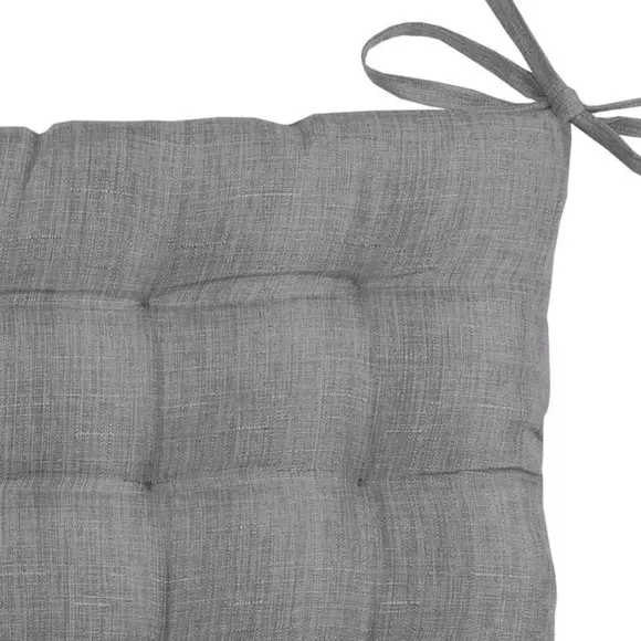 Cojín  de silla  de silla  Béa 16 puntos  Antracita 127