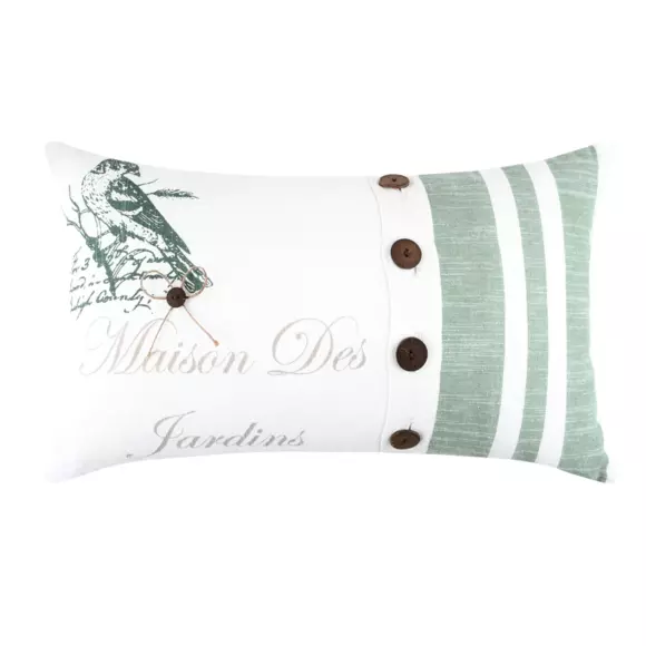 Coussin rectangulaire (50 cm) Chaumont Ecru 3