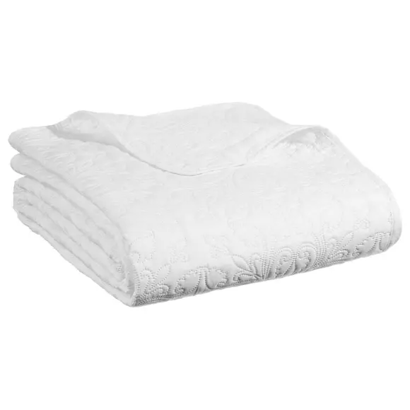 Bedsprei en kussenslopen (240 x 260 cm) Arabesque Ivoorkleur 3