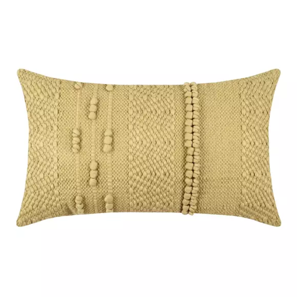 Coussin rectangulaire (50 cm) Taweva Jaune moutarde 3