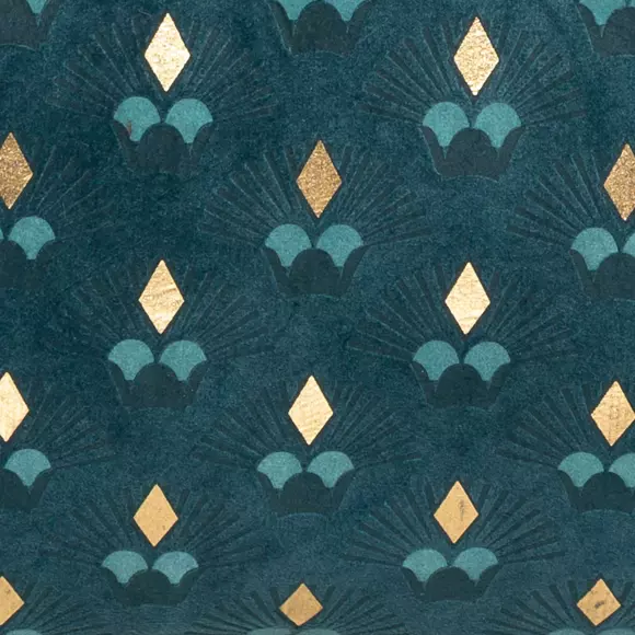 Cojín rectangular Arty Azul trullo 3