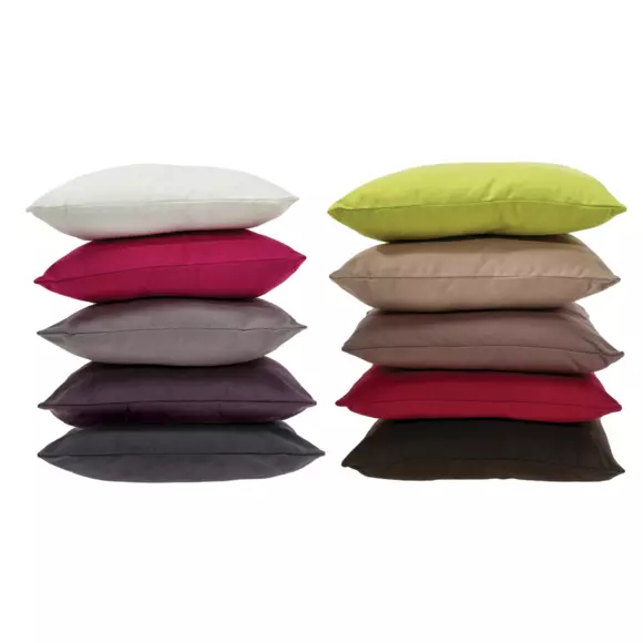 Coussin carré (38 cm) Datara Ivoire 3