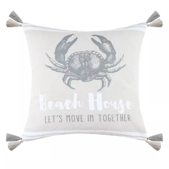 Coussin carré (40 cm) Gibraltar Gris 3