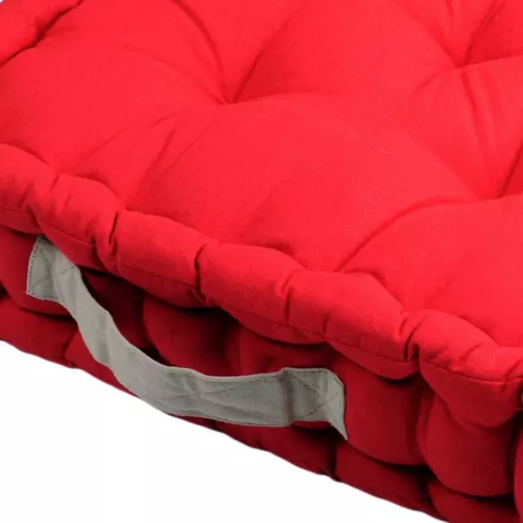 Coussin de sol (45 cm) Duo Rouge 2
