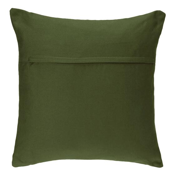 Cuscino quadrato (38 cm) Datara Verde cachi 2
