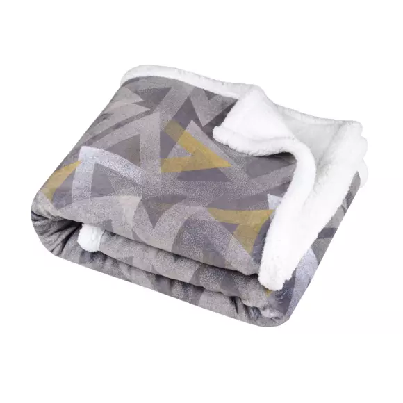 Manta suave (160 cm) Barklay Gris 2