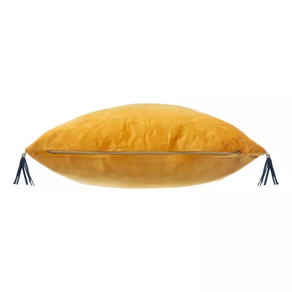 Coussin carré (40 cm) Soan Jaune ocre 3