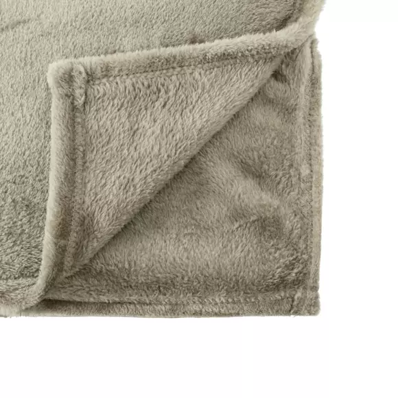 Manta suave (200 cm) Row Beige 2