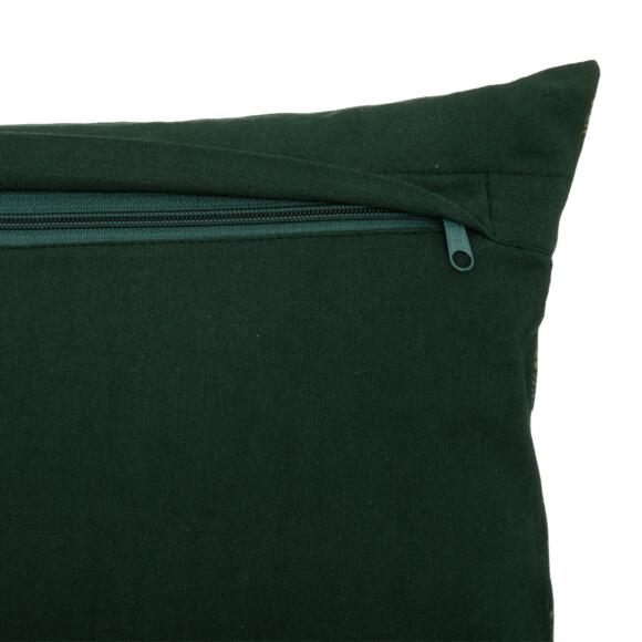 Fodera cuscino rettangolare (50 cm) Annie Verde 2