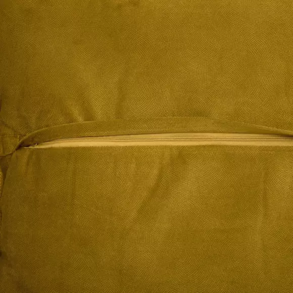 Coussin carré (45 cm) Lilou Marron mordoré 2